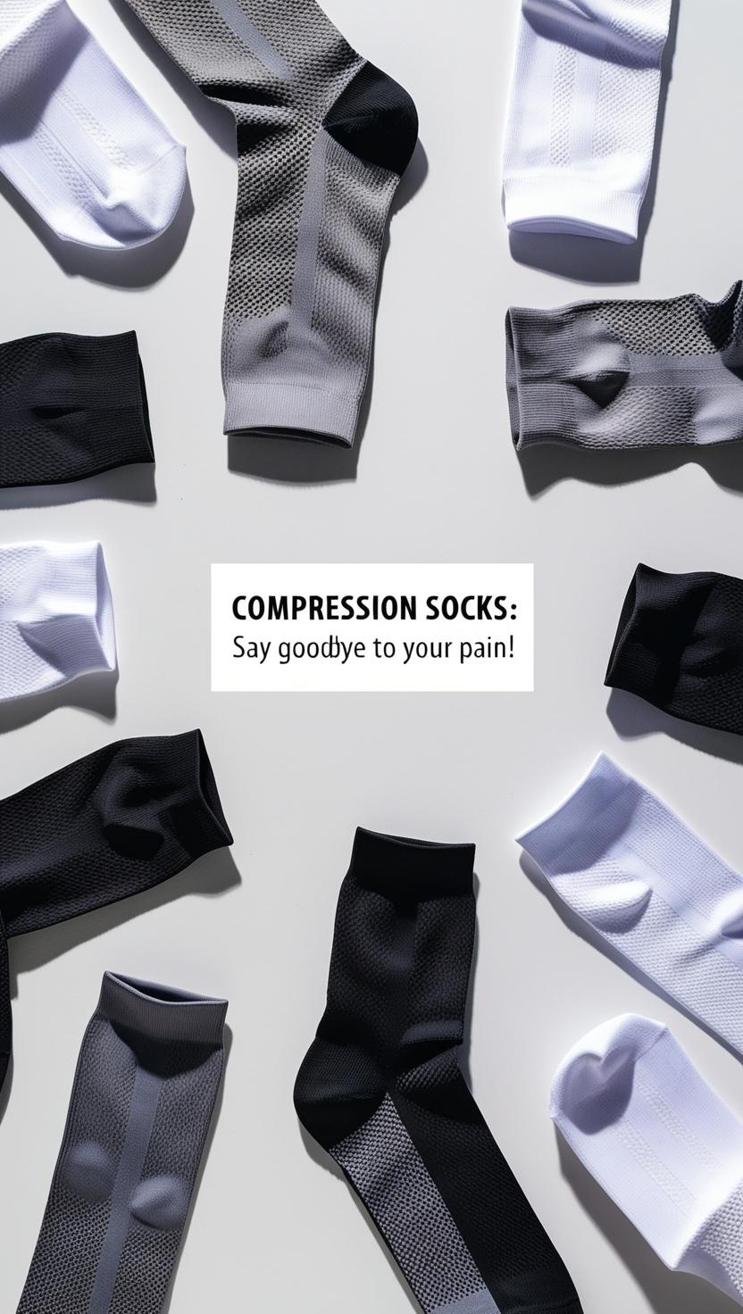 Wellbeing compression socks.